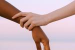 Holding hands